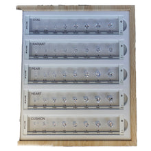 Load image into Gallery viewer, Sizes and cuts of diamonds (set of 80 stones)