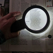 Load image into Gallery viewer, Compact reading magnifier / stand magnifier combined