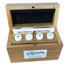 Load image into Gallery viewer, Troytest 4-bottle tester ** GLASS BOTTLES ** for gold, silver, platinum, white gold, palladium and steel