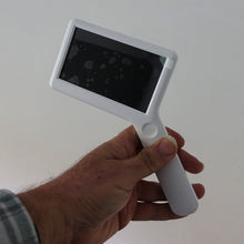 Load image into Gallery viewer, Digital reading magnifier, handheld with integral stand