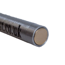 Load image into Gallery viewer, Rod magnet, 100mm long, 15mm dia. neodymium magnet