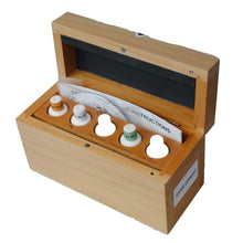 Load image into Gallery viewer, Troytest 5-bottle tester for gold, silver, platinum, white gold, palladium, steel, and also 8ct and high-zinc 9ct