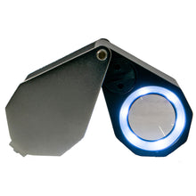 Load image into Gallery viewer, 10X21 triplet loupe with rim light