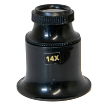 Load image into Gallery viewer, Dual magnification eyeglass, 10X or 14X - Photograph 2