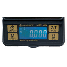 Load image into Gallery viewer, 100g / 0.005g, model On Balance mini table top scale
