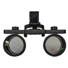 Load image into Gallery viewer, Binocular Headband Magnifier, clips to spectacles
