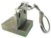 Load image into Gallery viewer, Eyeglass (2-ball-bearings adjustable magnifier) + wooden stand CLIPON -STAND