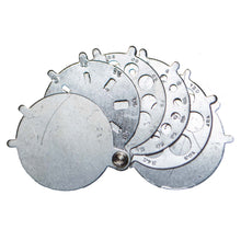 Load image into Gallery viewer, Aluminium Fan-out diamond gauge for diamonds