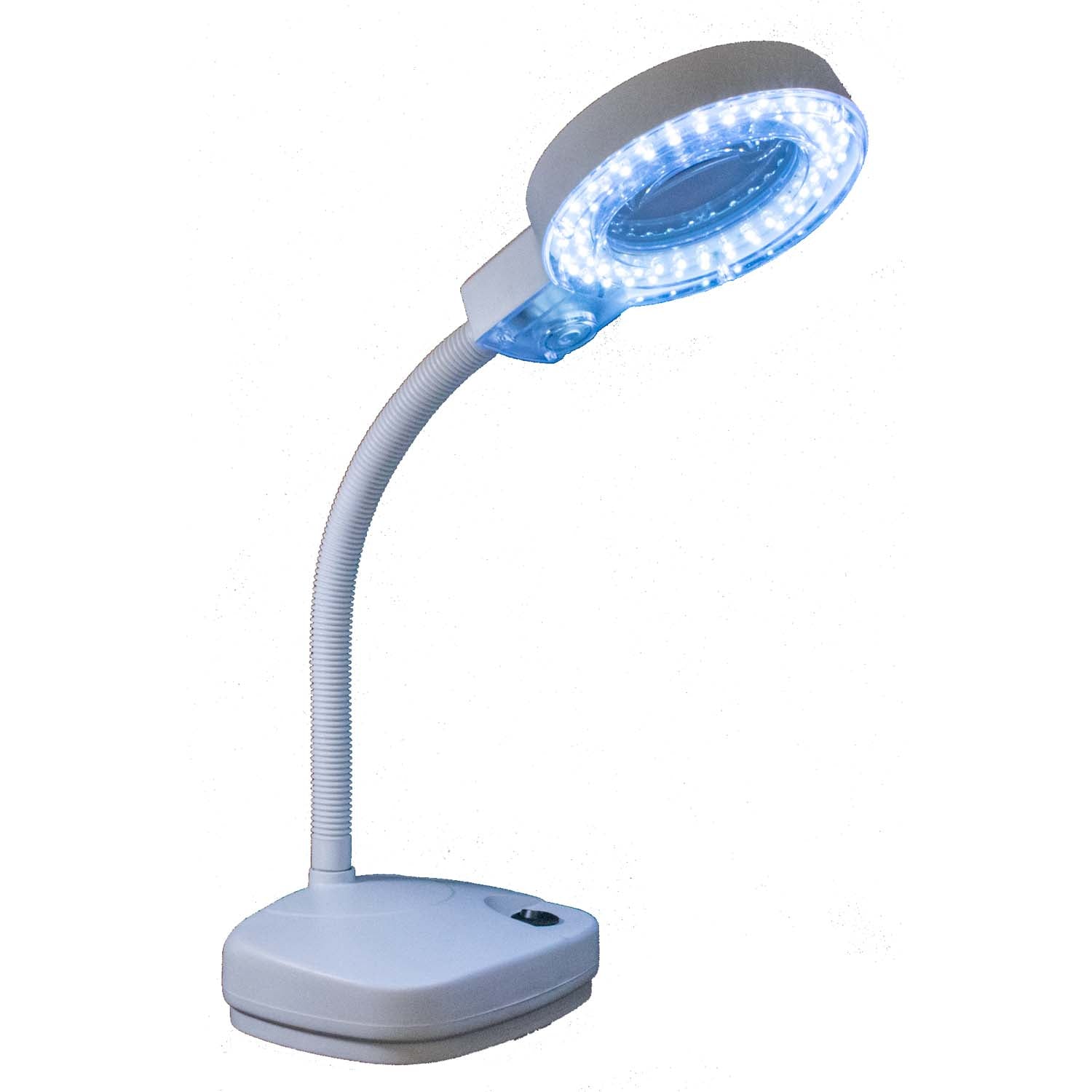 Illuminated on sale magnifying lamp