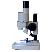 Load image into Gallery viewer, Inspection microscope, 20x with battery light source