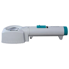 Load image into Gallery viewer, 8X35 Schweizer model 144282, reader with light, handheld + rest-on-page
