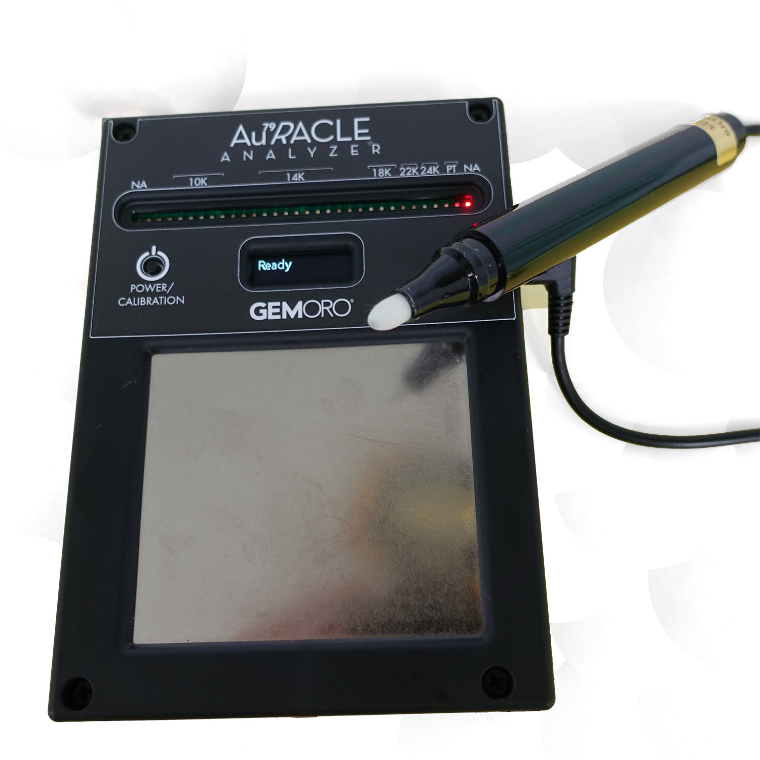 Auracle electronic gold tester, model ANALYZER