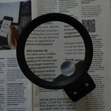Load image into Gallery viewer, Compact reading magnifier / stand magnifier combined

