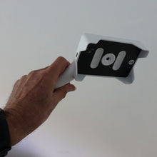 Load image into Gallery viewer, Digital reading magnifier, handheld with integral stand
