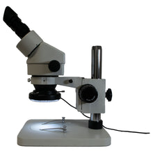 Load image into Gallery viewer, Stereo Zoom Microscope, 7X to 45X + rim light