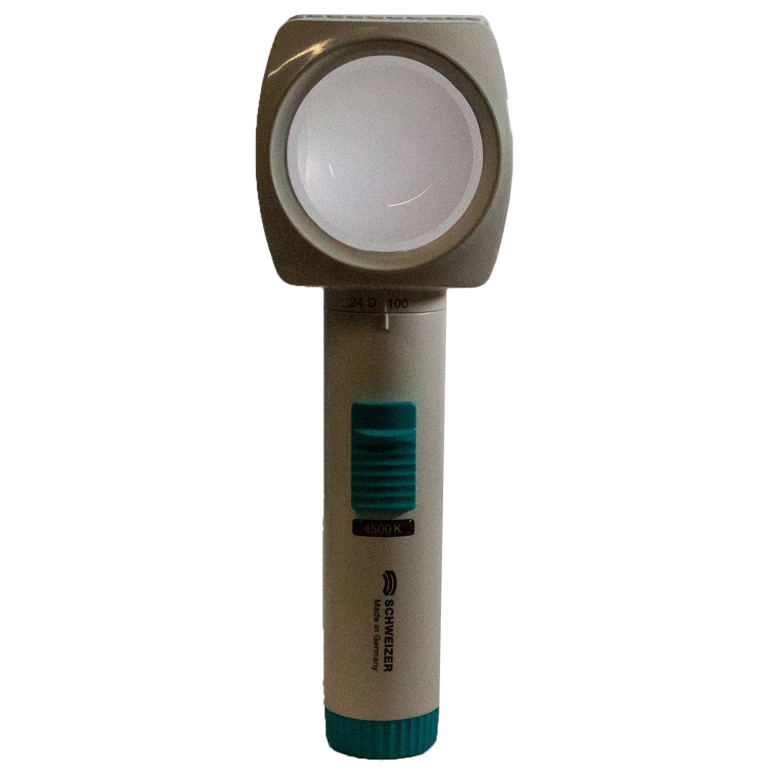 7X55 Schweizer 144242, reader with light, handheld + rest-on-page [A11-L]