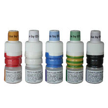 Load image into Gallery viewer, Troytest 5-bottle tester for gold, silver, platinum, white gold, palladium, steel, and also 8ct and high-zinc 9ct
