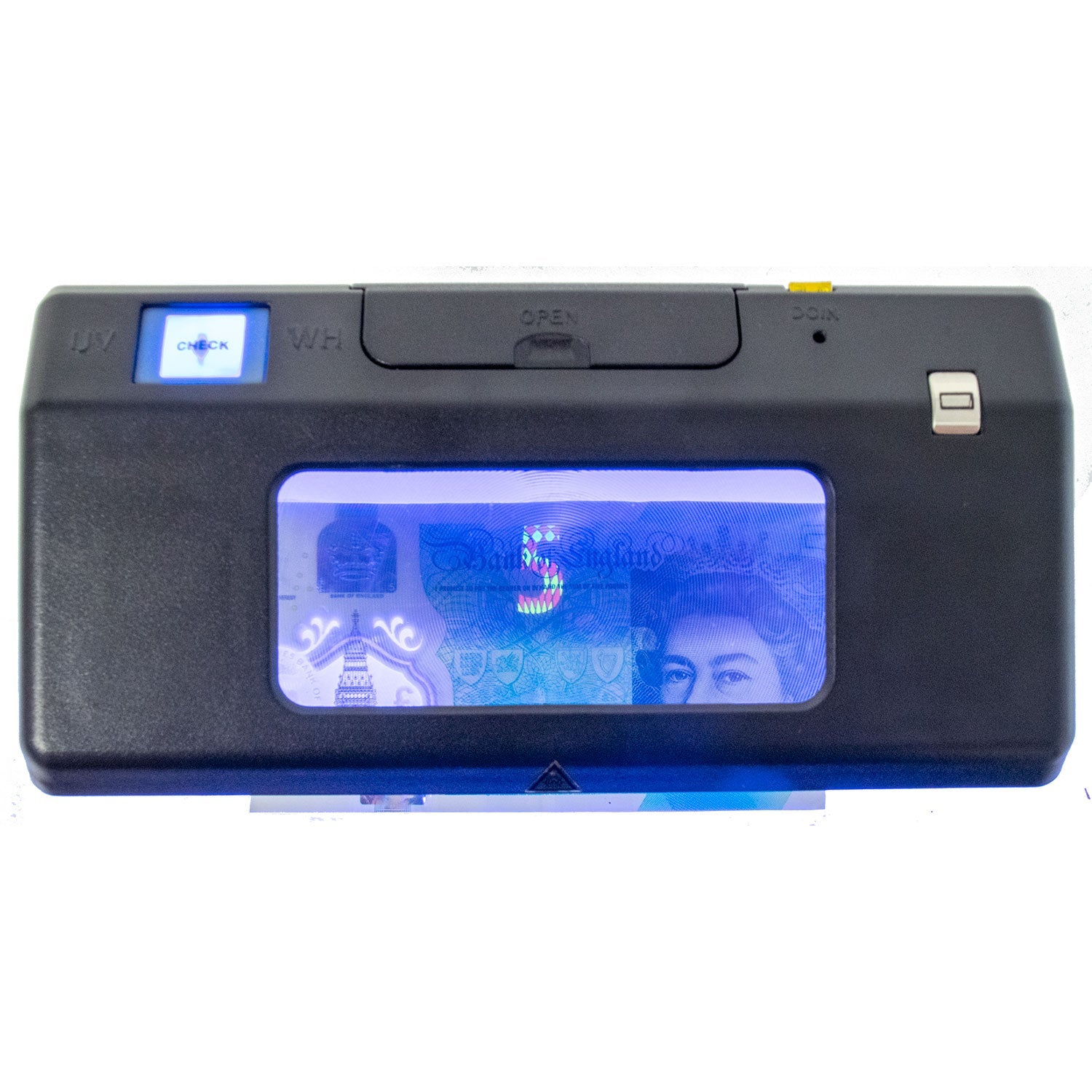 UV Note-checker (battery) with magnifier
