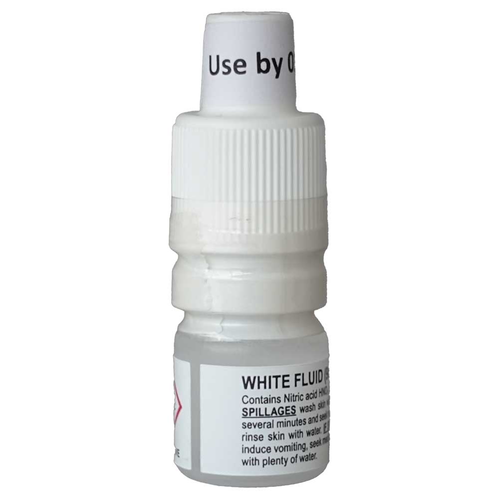 Testing acid refills, choice of 5 bottles (9ct. 14-24ct. Silver. Platinum/steel/palladium. 8ct)
