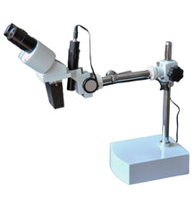 Load image into Gallery viewer, Stereo Microscope for repairs &amp; inspection, long-reach arm, very long working distance
