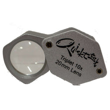 Load image into Gallery viewer, 10X20 lightweight hexagonal triplet loupe, best large loupe (bar Zeiss) - Photograph 2
