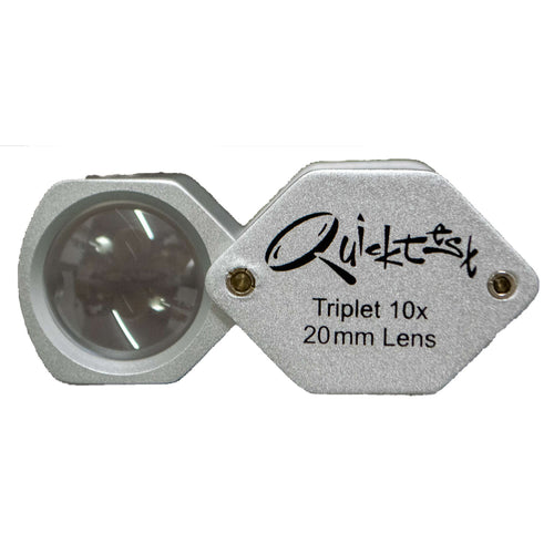 10X20 lightweight hexagonal triplet loupe, best large loupe (bar Zeiss) - Photograph 4