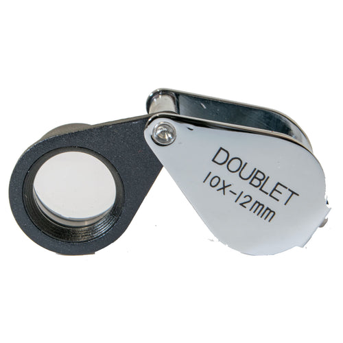 10X12 doublet loupe, very good quality lens - Photograph 1