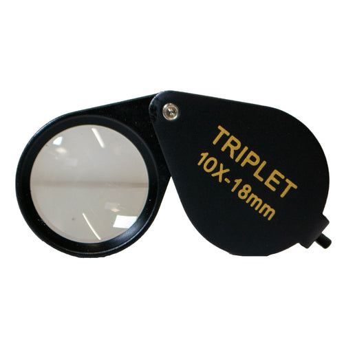 10X18 triplet loupe, good quality, popular with traders - Photograph 1