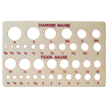 Load image into Gallery viewer, Plastic Diamond and Pearl Gauge - Photograph 1
