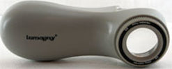 Measuring magnifier with light and focus, lens is 8X23