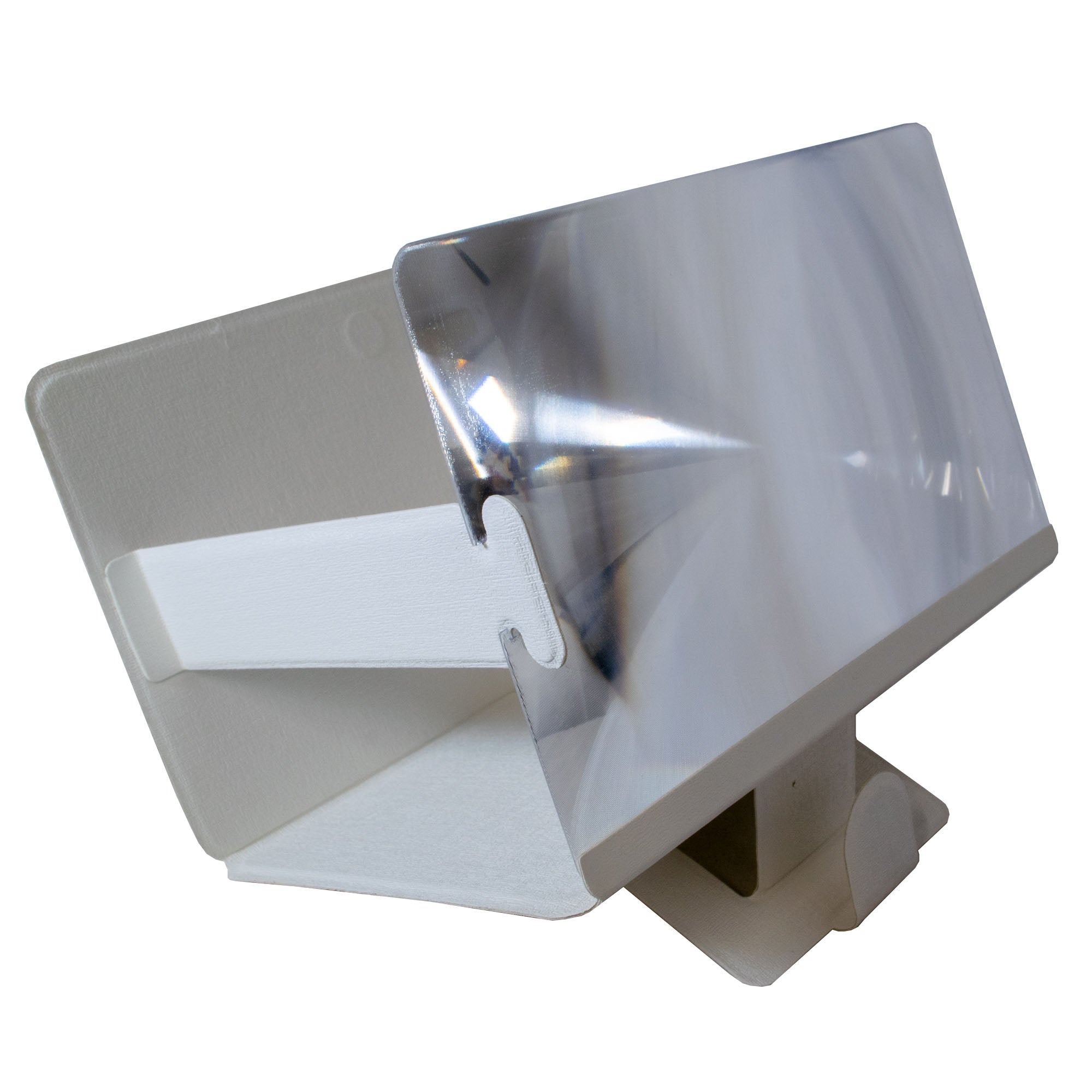 Folding phone screen magnifier