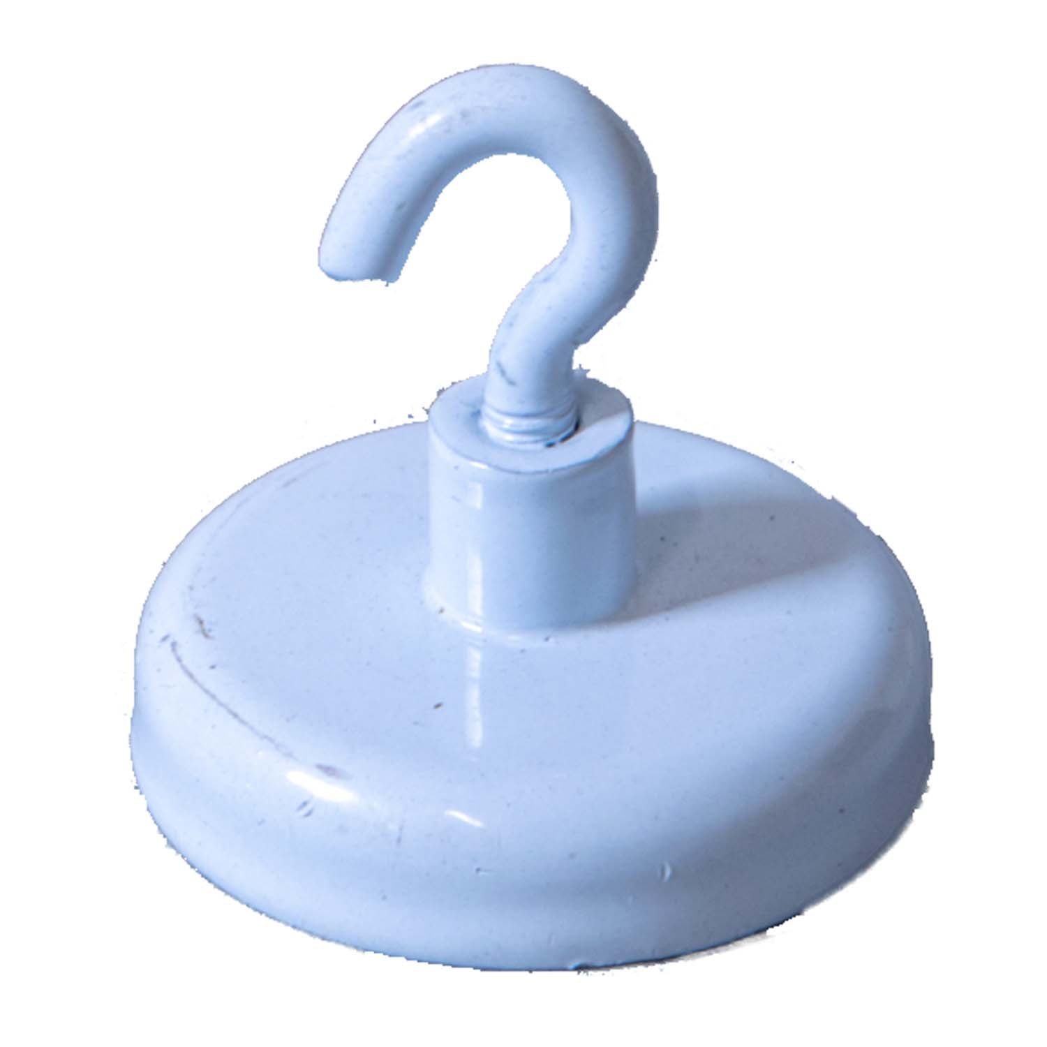 Magnets (pack of 4), encased in white plastic with hook [cl]