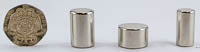 Magnet, medium, neodymium (choice of 3)