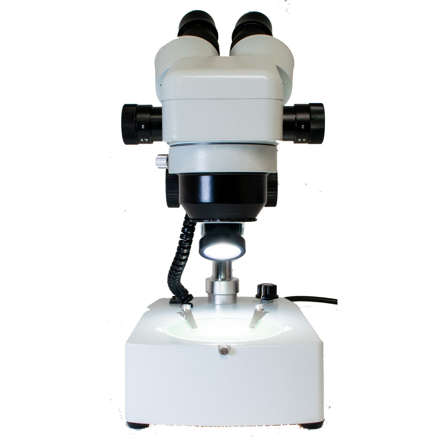 Zoom microscope, 3.75X to 36X