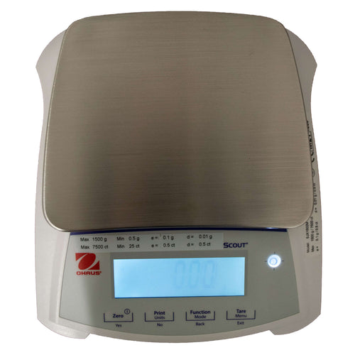 1500g / 0.1g, Ohaus SJX1502M - Photograph 1