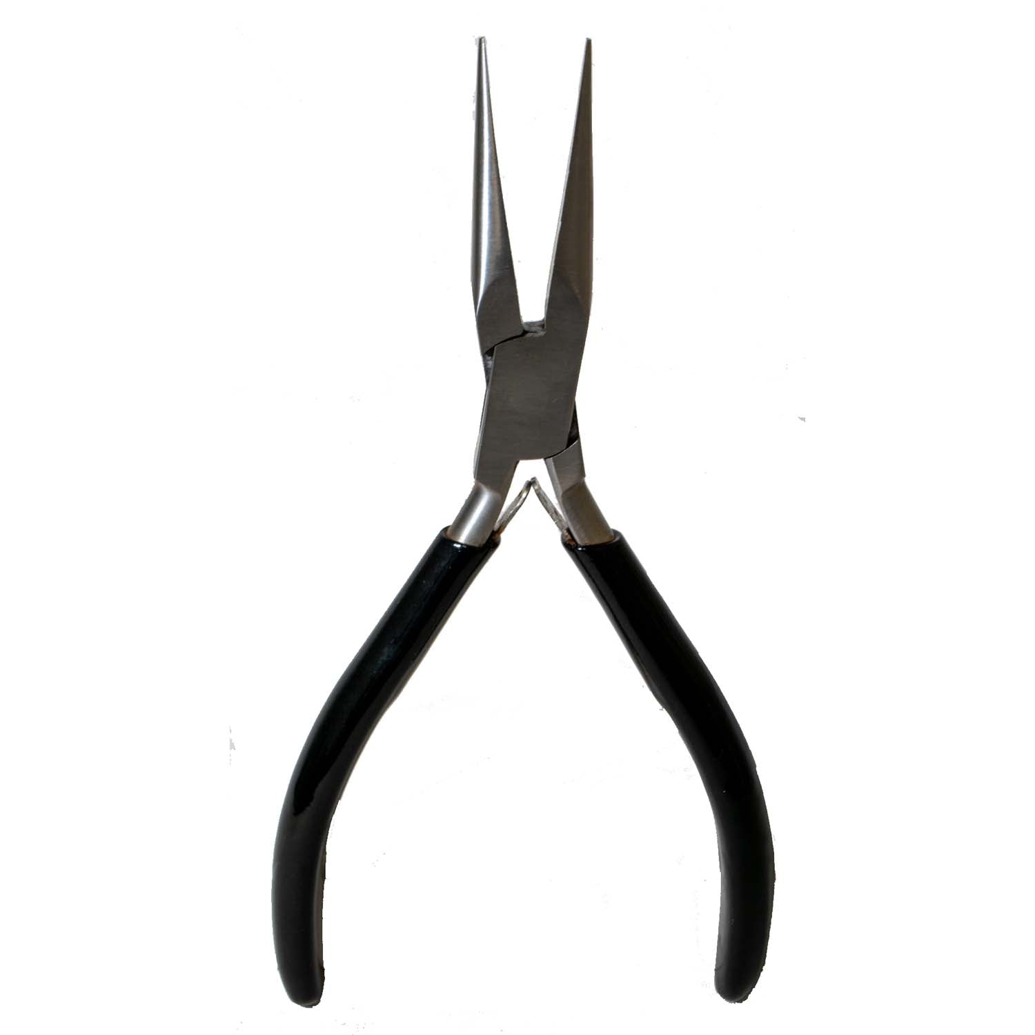 Chain nose pliers, very fine, 6 inches