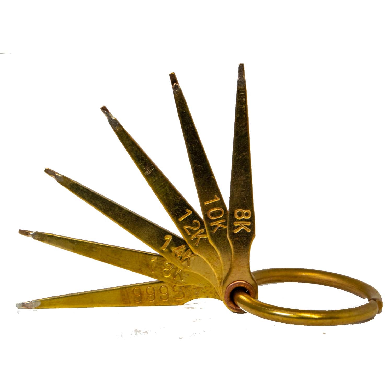Testing Needle Gold Testing Needles, set of 6 | Quicktest