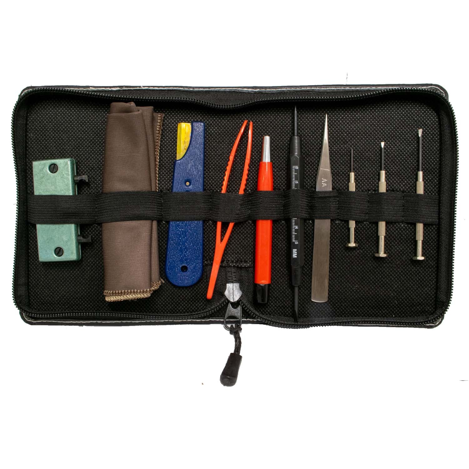 Tool set for changing watch batteries