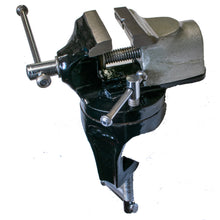 Load image into Gallery viewer, Table vice with revolving base and anvil
